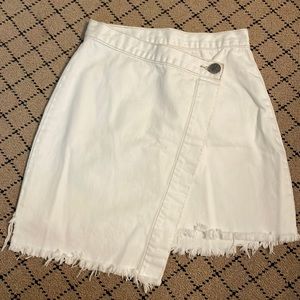 Luxe wrap skirt